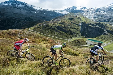 Mountain bike trails in the Zillertal Valley
