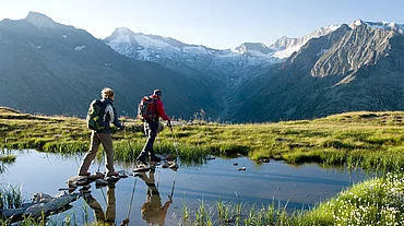 Hiking trails in Finkenberg