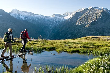 Hiking trails in Finkenberg